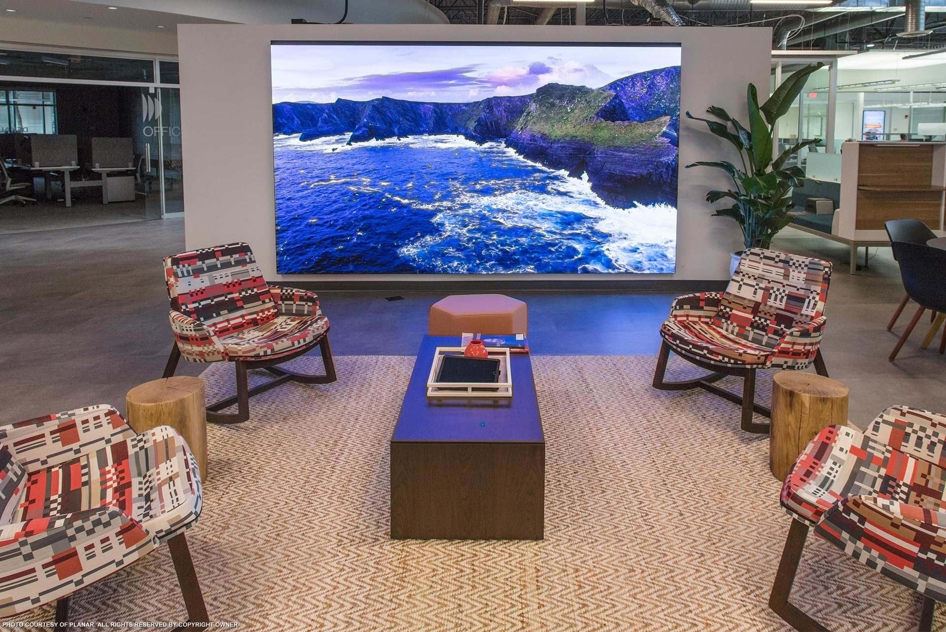 Latest company case about indoor hd led screen